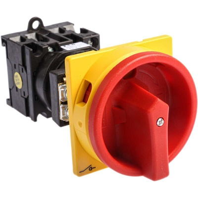 Eaton 3P Pole Panel Mount Isolator Switch - 20A Maximum Current, 6.5kW Power Rating, IP65
