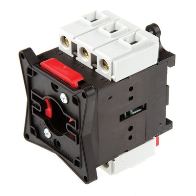 Schneider Electric 3P Pole Panel Mount Isolator Switch - 20A Maximum Current, 11kW Power Rating