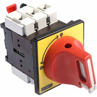 Schneider Electric 3P Pole Panel Mount Isolator Switch - 63A Maximum Current, 30kW Power Rating