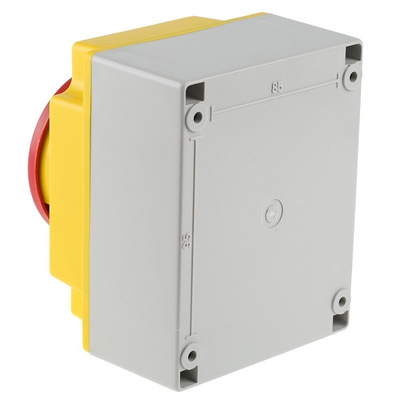 ABB 4P Pole Isolator Switch - 40A Maximum Current, 15kW Power Rating, IP65