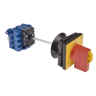 Kraus & Naimer 4P Pole Isolator Switch - 32A Maximum Current, 11kW Power Rating, IP65