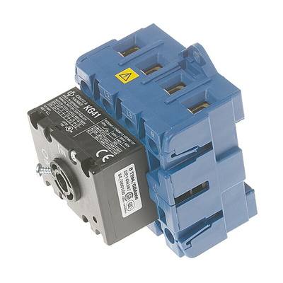 Kraus & Naimer 4P Pole Isolator Switch - 40A Maximum Current, 15kW Power Rating, IP65