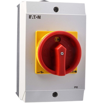 Eaton 6P Pole Surface Mount Isolator Switch -, 22kW Power Rating, IP65