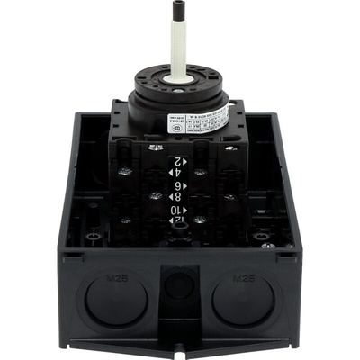 Eaton 6P Pole Surface Mount Isolator Switch -, 22kW Power Rating, IP65