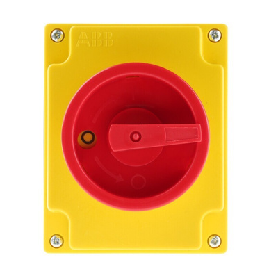 ABB 3P Pole Isolator Switch - 40A Maximum Current, 15kW Power Rating, IP65