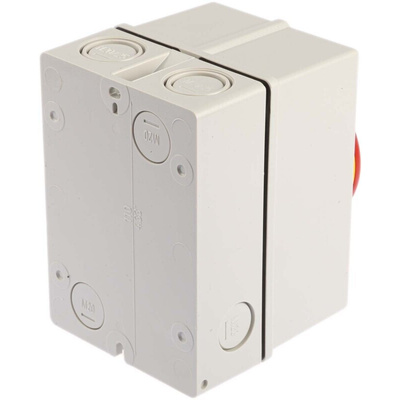 Kraus & Naimer 3P Pole Isolator Switch - 20A Maximum Current, 5.5kW Power Rating, IP66, IP67