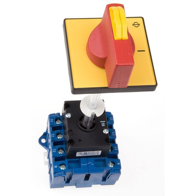 Kraus & Naimer 4P Pole Isolator Switch - 40A Maximum Current, 15kW Power Rating, IP65