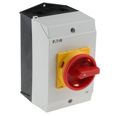 Eaton 6P Pole Isolator Switch - 32A Maximum Current, 13kW Power Rating, IP65