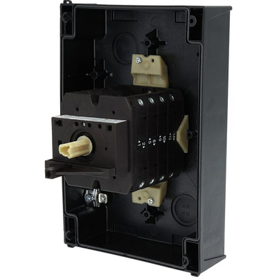 Eaton 6P Pole Surface Mount Isolator Switch - 63A Maximum Current, 22kW Power Rating, IP65