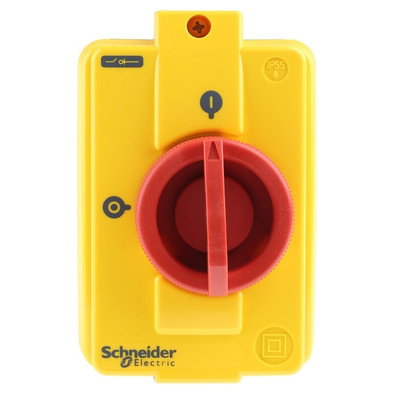 Schneider Electric 3P Pole Panel Mount Isolator Switch - 10A Maximum Current, 4kW Power Rating, IP55