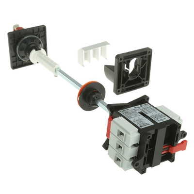 Schneider Electric 3P Pole Panel Mount Isolator Switch - 12A Maximum Current, 7.5kW Power Rating