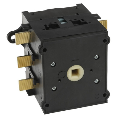 Schneider Electric 3P Pole Panel Mount Isolator Switch - 125A Maximum Current, 45kW Power Rating
