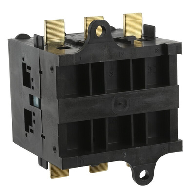 Schneider Electric 3P Pole Panel Mount Isolator Switch - 125A Maximum Current, 45kW Power Rating