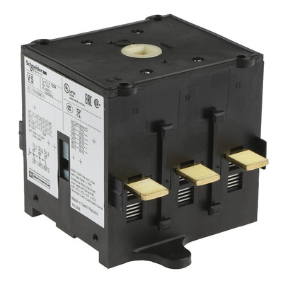 Schneider Electric 3P Pole Panel Mount Isolator Switch - 125A Maximum Current, 45kW Power Rating