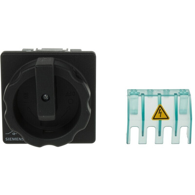 Siemens 3P Pole Panel Mount Isolator Switch - 16A Maximum Current, 7.5kW Power Rating, IP65