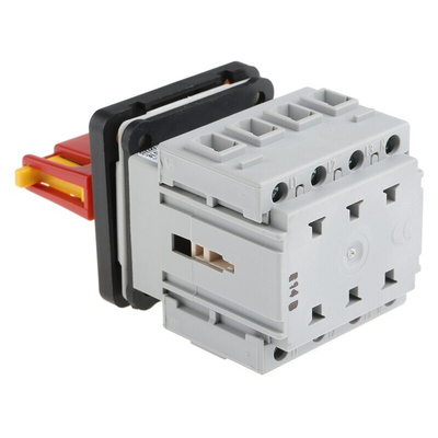 Siemens 3P+N Pole Panel Mount Isolator Switch - 16A Maximum Current, 7.5kW Power Rating, IP65