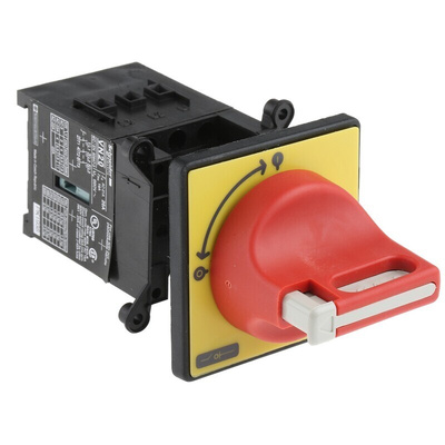 Schneider Electric 3P Pole Panel Mount Isolator Switch - 20A Maximum Current, 7.5kW Power Rating