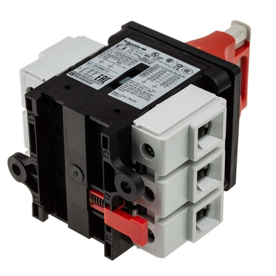 Schneider Electric 3P Pole Panel Mount Isolator Switch - 80A Maximum Current, 37W Power Rating