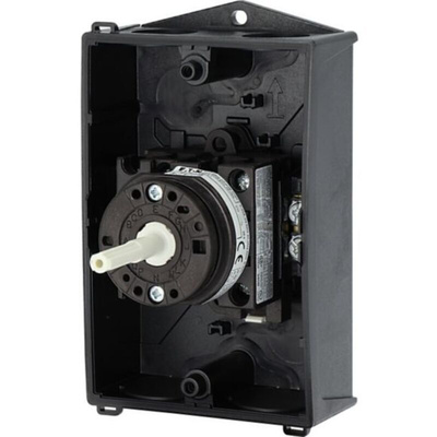 Eaton 2P Pole Surface Mount Isolator Switch - 20A Maximum Current, 13kW Power Rating, IP65