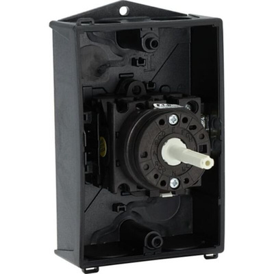 Eaton 2P Pole Surface Mount Isolator Switch - 20A Maximum Current, 13kW Power Rating, IP65