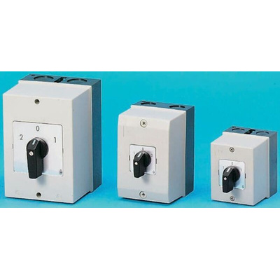 Eaton 2P Pole Isolator Switch -, 7.5kW Power Rating, IP65