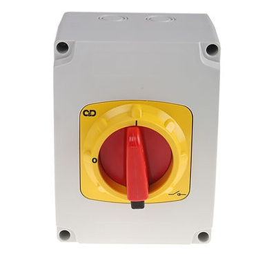 Craig & Derricott 3P Pole Isolator Switch - 40A Maximum Current, 15kW Power Rating, IP65