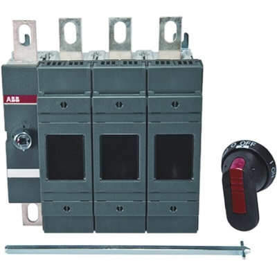 ABB Fuse Switch Disconnector, 3 + N Pole, 200A Max Current