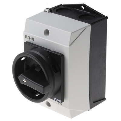 Eaton 3P Pole Surface Mount Isolator Switch - 10A Maximum Current, 4kW Power Rating, IP65
