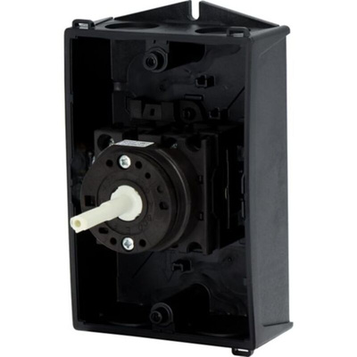 Eaton 3P Pole Surface Mount Isolator Switch - 10A Maximum Current, 4kW Power Rating, IP65