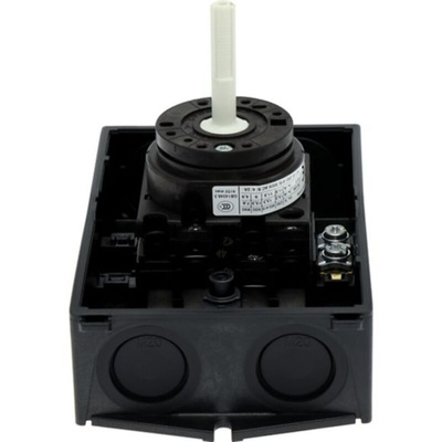 Eaton 3P Pole Surface Mount Isolator Switch - 10A Maximum Current, 4kW Power Rating, IP65