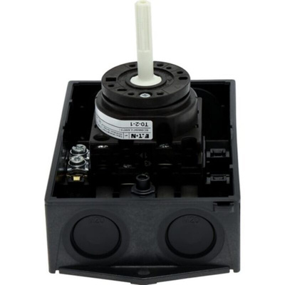 Eaton 3P Pole Surface Mount Isolator Switch - 10A Maximum Current, 4kW Power Rating, IP65