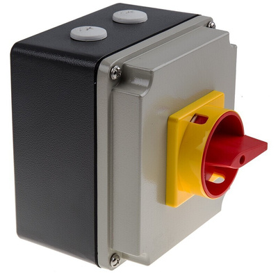RS PRO 4P Pole Panel Mount Isolator Switch - 32A Maximum Current, 15kW Power Rating, IP65