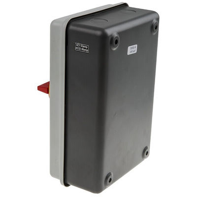 RS PRO 3P Pole Panel Mount Isolator Switch - 63A Maximum Current, 18.5kW Power Rating, IP54