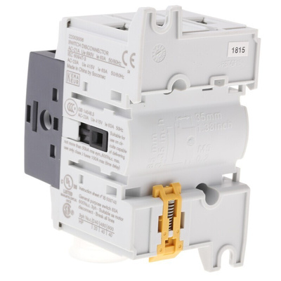Socomec 3P Pole Isolator Switch - 63A Maximum Current, 30kW Power Rating, IP20