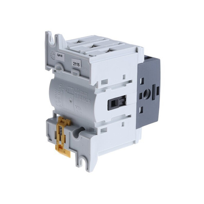 Socomec 3P Pole Isolator Switch - 25A Maximum Current, 11kW Power Rating, IP20