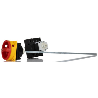 Eaton 3P+N Pole Panel Mount Isolator Switch - 25A Maximum Current, 11kW Power Rating, IP65