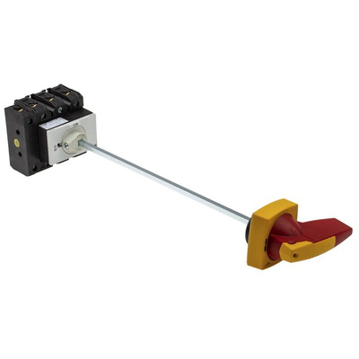 Eaton 3P+N Pole Panel Mount Isolator Switch - 63A Maximum Current, 30kW Power Rating, IP65