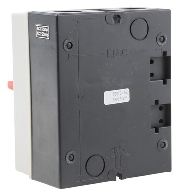 RS PRO 3P Pole Panel Mount Isolator Switch - 32A Maximum Current, 15kW Power Rating, IP65