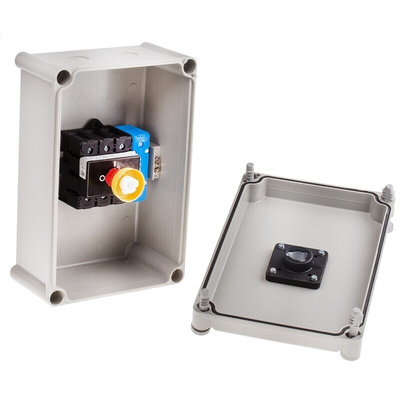 RS PRO 3P Pole Panel Mount Isolator Switch - 125A Maximum Current, 75kW Power Rating, IP65