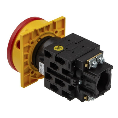 Eaton 6P Pole Panel Mount Isolator Switch - 20A Maximum Current, 6.5kW Power Rating, IP65