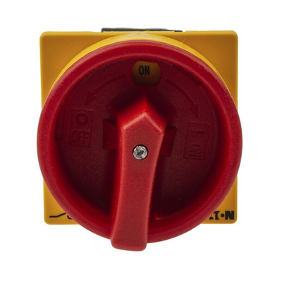 Eaton 6P Pole Panel Mount Isolator Switch - 20A Maximum Current, 6.5kW Power Rating, IP65