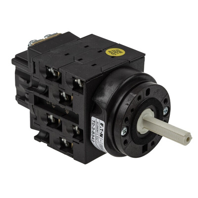 Eaton 6P Pole Panel Mount Isolator Switch - 20A Maximum Current, 6.5kW Power Rating, IP65