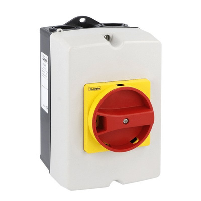 Lovato 3P Pole Isolator Switch - 16A Maximum Current, IP65
