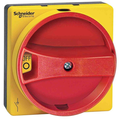Schneider Electric Red Rotary Handle, TeSys Series