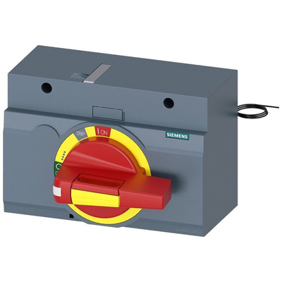 Siemens Red/Yellow Rotary Handle, SENTRON Series