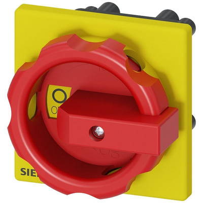Siemens Red/Yellow Rotary Handle, SENTRON Series