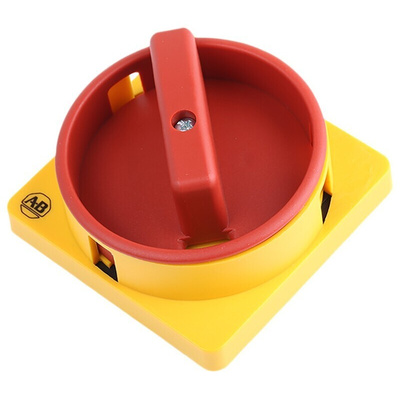 Allen Bradley Red/Yellow Rotary Handle