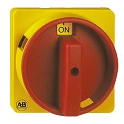 Allen Bradley Red/Yellow Rotary Handle