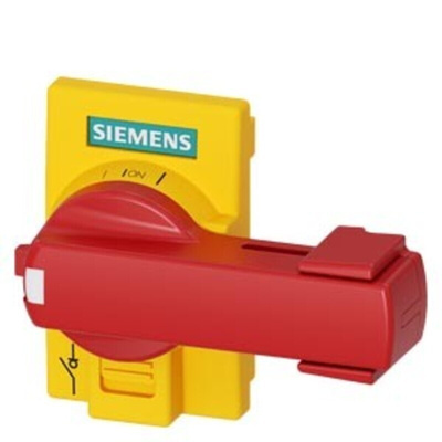 Siemens Red Rotary Handle, 3KD Series