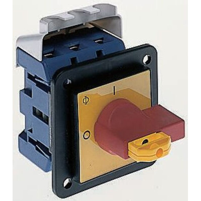 Kraus & Naimer 4P Pole Panel Mount Isolator Switch - 160A Maximum Current, 55kW Power Rating, IP65